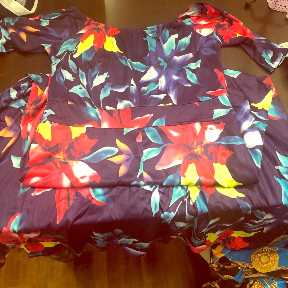 Super cute plus size high cute dress